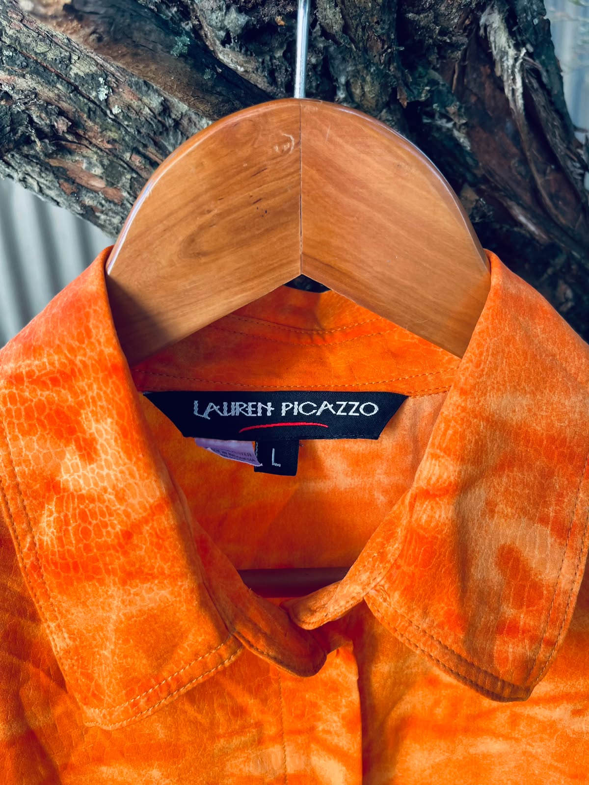 “Lauren Picazzo” button-down collared shirts