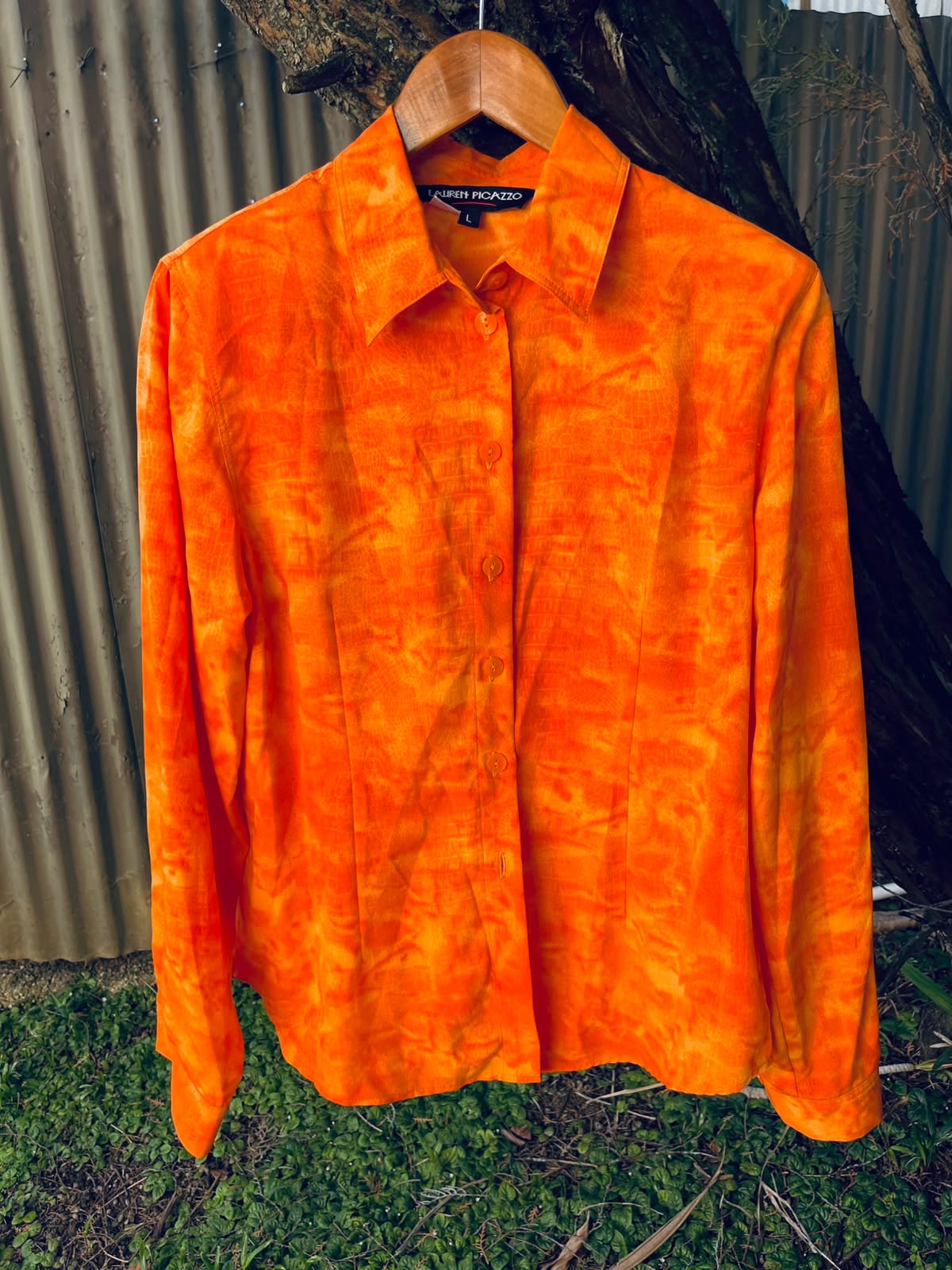 “Lauren Picazzo” button-down collared shirts