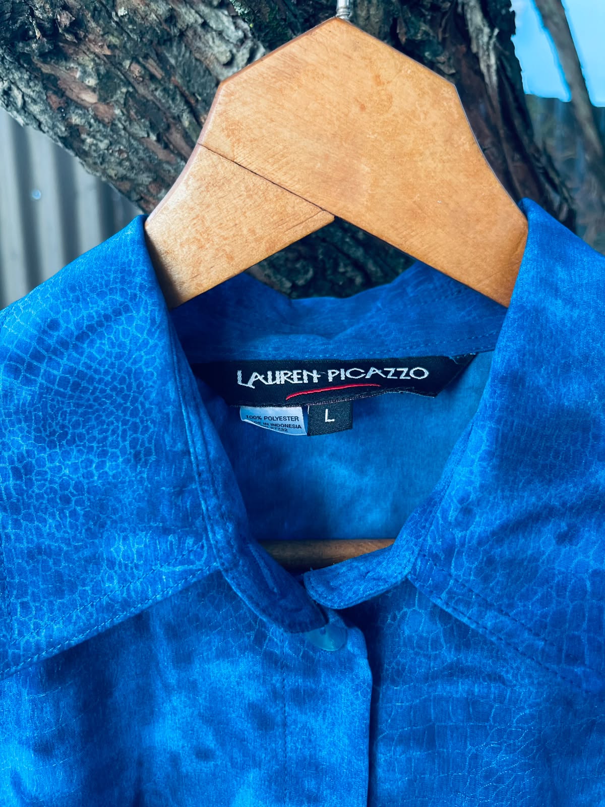 “Lauren Picazzo” button-down collared shirts