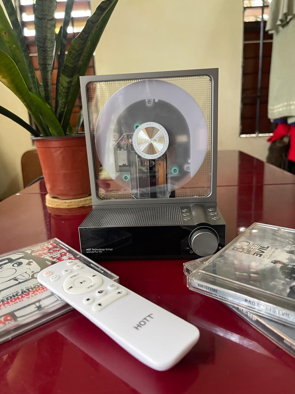 The HOTT C229 portable CD player
