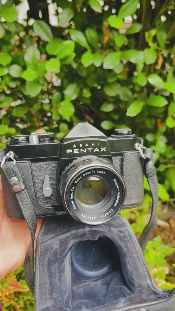 Vintage Asahi Pentax Camera Kit